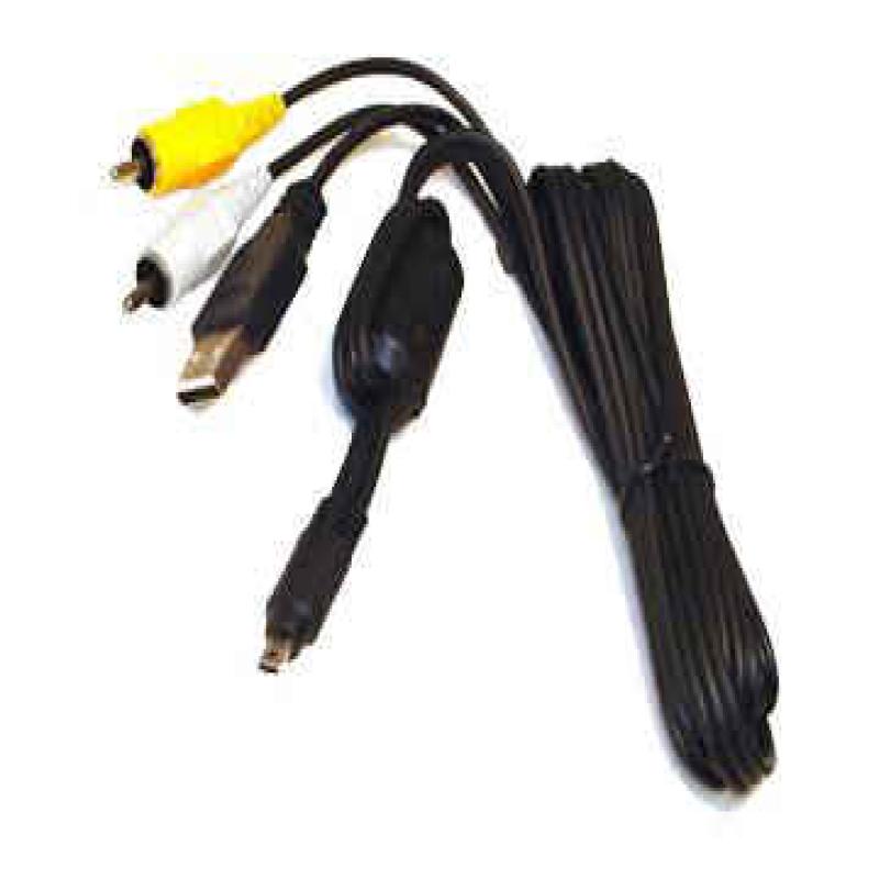 CELLONIC Cavo USB 1.5m Per Fotocamere Sanyo Xacti - Carica E Sincronizza Dati - Nero